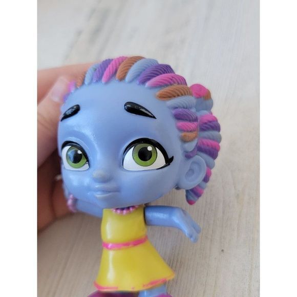 Hasbro sa rainbow hair doll mini toy blue girl figure - Picture 4 of 7